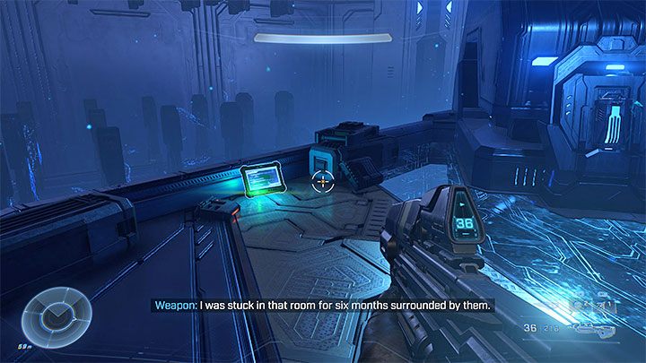 The audio log is to the left of the large slot with the desired power seed - Halo Infinite: Foundations (Ringfall) - collectibles, Skulls, Audio Logs - Fallout - Halo Infinite Guide