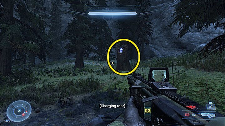 The interesting thing is that defeating hunters and other nearby Banished is optional - Halo Infinite: Catch, 12th skull (open world) - location, where to find? - Skulls - Halo Infinite Guide