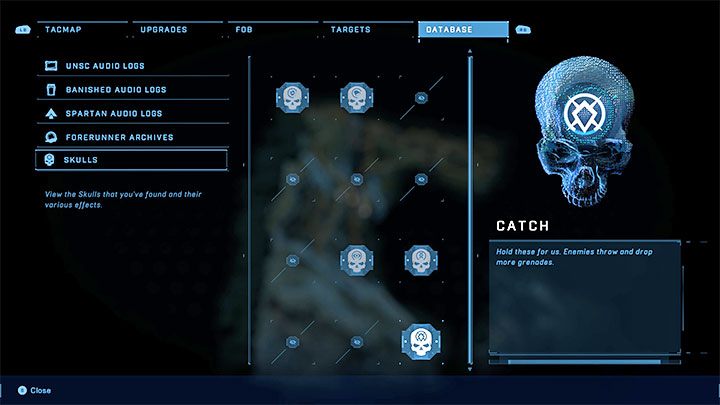 Opponents drop more grenades, but also use them more often - Halo Infinite: Catch, 12th skull (open world) - location, where to find? - Skulls - Halo Infinite Guide