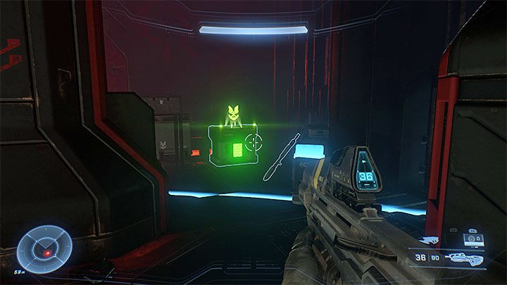 This secret is found inside the Tower, namely one floor above the floor with the audio log described above - Halo Infinite: The Tower (Lockdown) - list, skulls, audio logs - Lock - Halo Infinite Guide