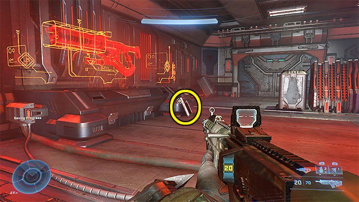 The audio log is in that building - Halo Infinite: Armory of Reckoning (Connections) - collectibles, Spartan Cores, Audio Logs - Contacts - Halo Infinite Guide