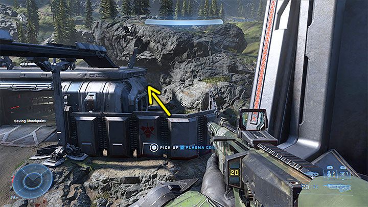 To find this collectible, go to north-western part of the fortress - Halo Infinite: Armory of Reckoning (Connections) - collectibles, Spartan Cores, Audio Logs - Contacts - Halo Infinite Guide