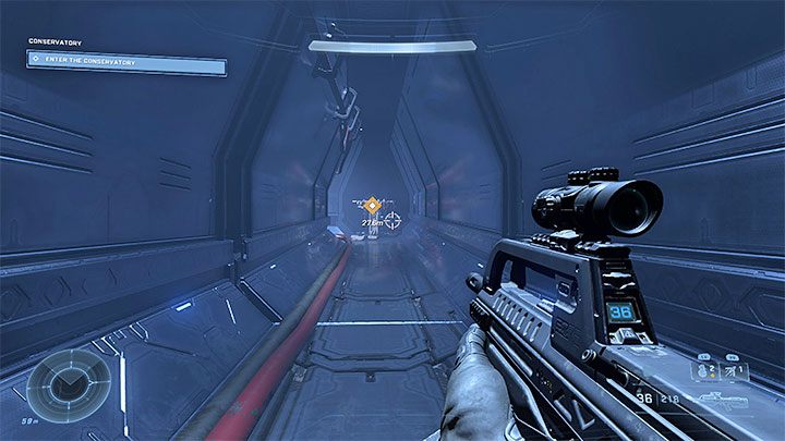 This quest starts at the excavation site, specifically inside the laser drill that was sabotaged during the previous main mission - Halo Infinite: Conservatory - walkthrough - Main missions - Halo Infinite Guide