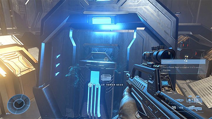 While passing through the Conservatory, you will encounter inactive consoles - Halo Infinite: Conservatory - walkthrough - Main missions - Halo Infinite Guide