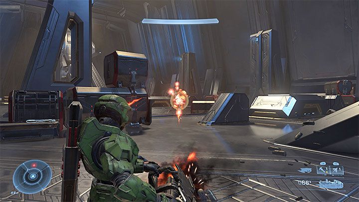 Some of the enemies you encounter will use Scrap Cannons, which belong to the heavy weapons category category, i - Halo Infinite: Conservatory - walkthrough - Main missions - Halo Infinite Guide