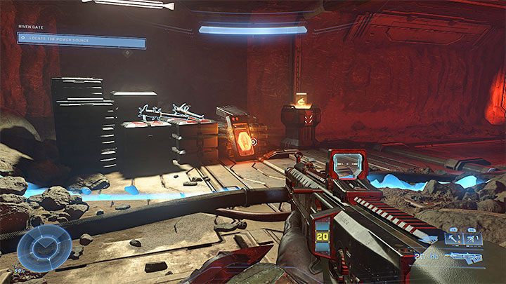 The audio log is in the southern part of Riven Gate, next to one of the ammo crates - Halo Infinite: Riven Gate (Reformation) - collectibles, Spartan Cores, Audio Logs - Reconstruction - Halo Infinite Guide