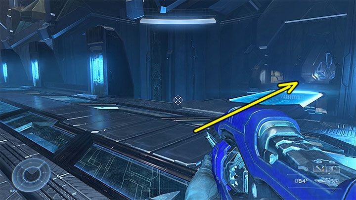 If you didn't destroy any Sentinels, the bridge to the right will be unlocked and available, leading to a secret area - Halo Infinite: Bandana, 5th skull (Silent Auditorium) - where to find? - Skulls - Halo Infinite Guide