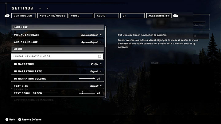 All the related options are in the Accessibility tab, which you will find in the Settings from the main menu - Halo Infinite: Accessibility - Appendix - Halo Infinite Guide