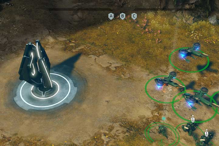 Only the infantry can take control over control points and energy extractors. - Mission 3 - Ascension | Campaign - Campaign - Halo Wars 2 Game Guide