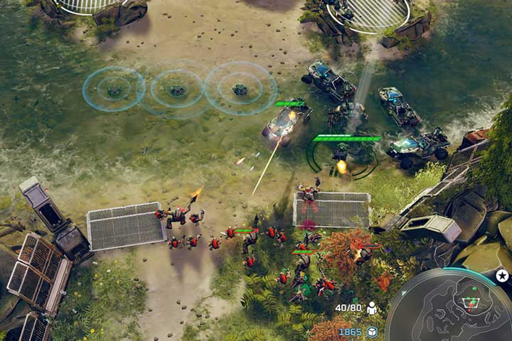 Embattle your position with mines and use trenches. - Mission 4 - One Three Zero | Campaign - Campaign - Halo Wars 2 Game Guide