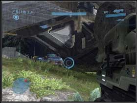In the first room a big group of Brutes, Jackals and Grunts awaits for merciless extermination - The Covenant - Walkthrough - Halo 3 - Game Guide and Walkthrough