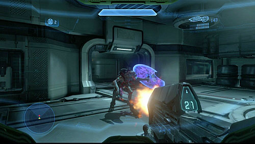 Jackal: often with a shield - Enemies - Halo 4 - Game Guide and Walkthrough