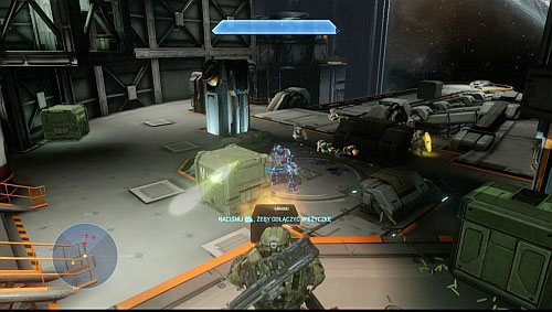 Finally, you get to the place, where you have to lift up covers - Lift up the cover - Composer - Halo 4 - Game Guide and Walkthrough