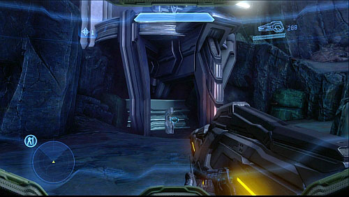 Terminal 2: in mission Forerunner after meeting few groups of enemies, you get to the place where youll have to walk on a rock shelf on right or left to climb higher - Terminals - Halo 4 - Game Guide and Walkthrough