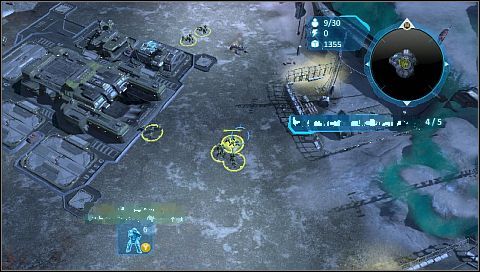 Now it's time for some units training - choose the Barracks and train five Marine squads - Mission 02 - Relic Approach - Missions - Halo Wars - Game Guide and Walkthrough