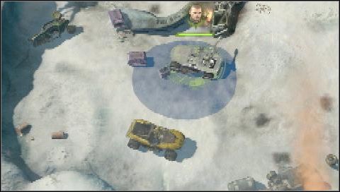 When you select units - their icons would appear in the bottom side of the screen - Controls & commands I - Halo Wars - Game Guide and Walkthrough