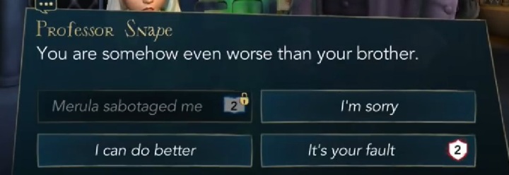 Certain dialogues affect not only your hero but each one of his friends - Dialogues in Harry Potter The Hogwarts Mystery - Basic tips - Harry Potter: The Hogwarts Mystery Game Guide