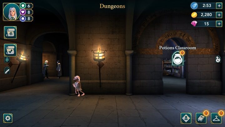 Prod Dobby - How to regenerate energy in Harry Potter The Hogwarts Mystery? - Basic tips - Harry Potter: The Hogwarts Mystery Game Guide