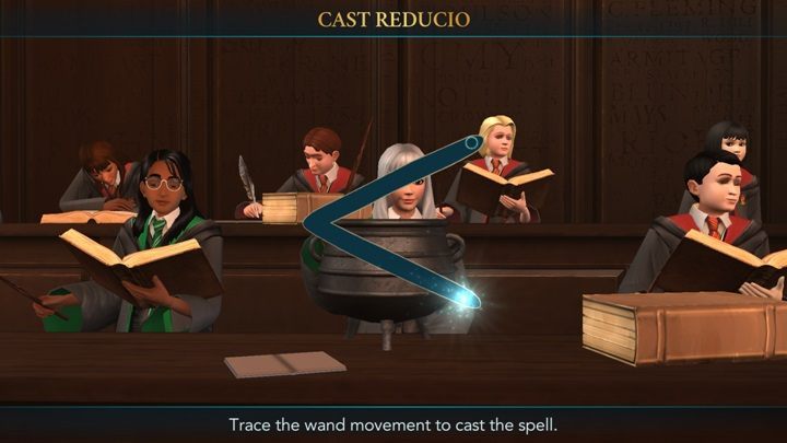 Reducio - you know how to shrink items, now its time to learn how to enlarge them - Year 2 in Harry Potter The Hogwarts Mystery - Studying in Harry Potter The Hogwarts Mystery - Harry Potter: The Hogwarts Mystery Game Guide