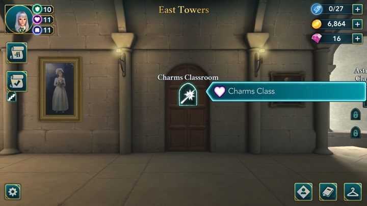 Empathy can be developed by taking part in the charms classes - How to develop skills in Harry Potter The Hogwarts Mystery? - Basic tips - Harry Potter: The Hogwarts Mystery Game Guide