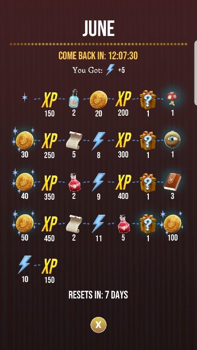 You can earn a lot of experience points for gathering daily rewards - How to quickly gain experience points in Harry Potter Wizards Unite? - Frequently Asked Questions - Harry Potter Wizards Unite Guide