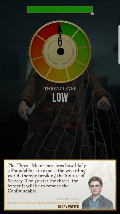 Your next assignment is to determine the threat - Catching magical creatures in Harry Potter Wizards Unite - Basics - Harry Potter Wizards Unite Guide