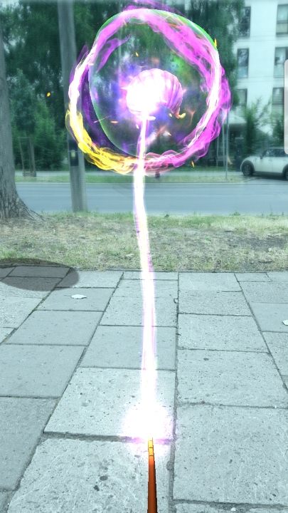 The last step consists in casting a spell - Catching magical creatures in Harry Potter Wizards Unite - Basics - Harry Potter Wizards Unite Guide