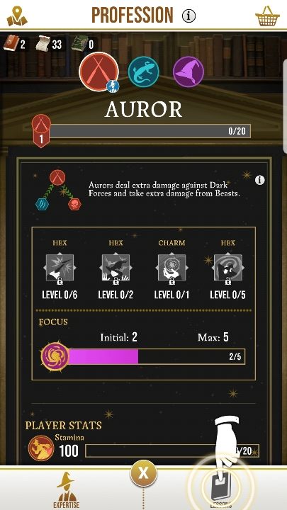 Auror is a perfect profession if you - What profession to choose in Harry Potter Wizards Unite? - Professions - Harry Potter Wizards Unite Guide