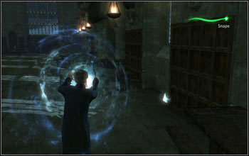 After taking control over Minerva, take a look to the right - Collectibles - A Problem of Security - Harry Potter and the Deathly Hallows Part 2 - Game Guide and Walkthrough