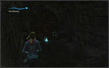 After going through the cave with shooting spiders, pay attention to the second crossroads - Collectibles - The Basilisk Fang - Harry Potter and the Deathly Hallows Part 2 - Game Guide and Walkthrough
