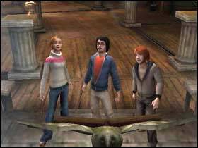 Now go to the spell book - Harry Potter and the Goblet of Fire: Defence against the dark arts - Harry Potter and the Goblet of Fire: Walkthrough - Harry Potter and the Goblet of Fire Game Guide & Walkthrough