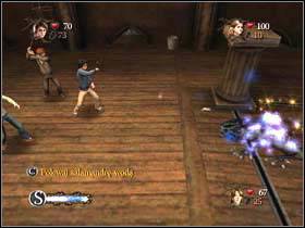 Here you will meet three salamanders - Harry Potter and the Goblet of Fire: Defence against the dark arts - Harry Potter and the Goblet of Fire: Walkthrough - Harry Potter and the Goblet of Fire Game Guide & Walkthrough