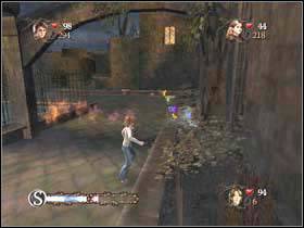 On the pond you will notice a Triwizard Shield, but the way to it is at this moment blocked for you - Harry Potter and the Goblet of Fire: Hogwarts exterior part 1 - Harry Potter and the Goblet of Fire: Walkthrough - Harry Potter and the Goblet of Fire Game Guide & Walkthrough