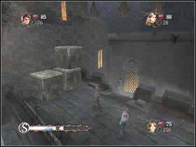 On the left you will notice blocks - Harry Potter and the Goblet of Fire: Hogwarts exterior part 2 - Harry Potter and the Goblet of Fire: Walkthrough - Harry Potter and the Goblet of Fire Game Guide & Walkthrough