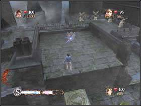 Now go back to the block and move it to this place - Harry Potter and the Goblet of Fire: Hogwarts exterior part 2 - Harry Potter and the Goblet of Fire: Walkthrough - Harry Potter and the Goblet of Fire Game Guide & Walkthrough