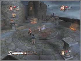 Here you have to kill erklings, then put out the fire and the next Triwizard Shield will be yours - Harry Potter and the Goblet of Fire: Hogwarts exterior part 4 - Harry Potter and the Goblet of Fire: Walkthrough - Harry Potter and the Goblet of Fire Game Guide & Walkthrough