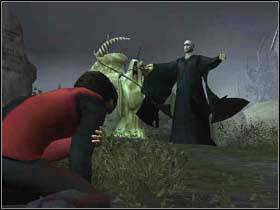 Its time to meet Lord Voldemort in the final battle - Harry Potter and the Goblet of Fire: Voldemort - Harry Potter and the Goblet of Fire: Walkthrough - Harry Potter and the Goblet of Fire Game Guide & Walkthrough