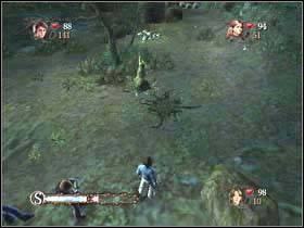 Now go straight ahead and use bubotubers to destroy mushrooms on your way - Harry Potter and the Goblet of Fire: Forbidden forest part 1 - Harry Potter and the Goblet of Fire: Walkthrough - Harry Potter and the Goblet of Fire Game Guide & Walkthrough