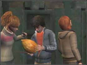 Harry, Hermione and Ron are in the prefects bathroom - Harry Potter and the Goblet of Fire: Prefects bathroom part 1 - Harry Potter and the Goblet of Fire: Walkthrough - Harry Potter and the Goblet of Fire Game Guide & Walkthrough