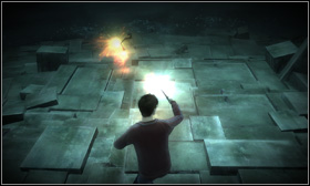 After the cutscene you will have to fight off some living skeletons [1] - The end - Walkthrough - Harry Potter and the Half-Blood Prince - Game Guide and Walkthrough