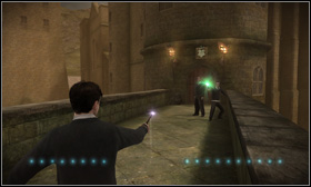 After the cutscene, you will be attacked by Malfoy's friends [1] - A potion for Slughorn - Walkthrough - Harry Potter and the Half-Blood Prince - Game Guide and Walkthrough