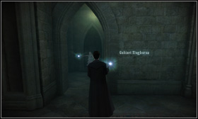 Afterwards run across the corridor [1] and enter Slughorn's office [2] - Slughorn's party - Walkthrough - Harry Potter and the Half-Blood Prince - Game Guide and Walkthrough