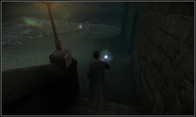 Go down [1] until you reach the Boathouse [2] - Slughorn's party - Walkthrough - Harry Potter and the Half-Blood Prince - Game Guide and Walkthrough