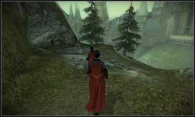 After the duel, go down the road on the right [1] (looking from the vestibule exit) - Dumbledore's Office and Quidditch - Walkthrough - Harry Potter and the Half-Blood Prince - Game Guide and Walkthrough