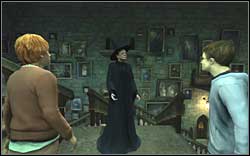 Short episode in Hogwarts by night - Dumbledore's Army tasks, part 1 - III - Walkthrough - Harry Potter and the Order of the Phoenix - Game Guide and Walkthrough