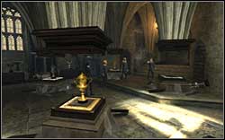 Plenty of steps lower you'll find Angelina in the middle of big mess - Dumbledore's Army tasks, part 1 - I - Walkthrough - Harry Potter and the Order of the Phoenix - Game Guide and Walkthrough