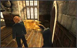 Angelina has been imprisoned in the trophy room - Dumbledore's Army tasks, part 1 - I - Walkthrough - Harry Potter and the Order of the Phoenix - Game Guide and Walkthrough