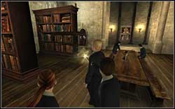 Unfortunately, the book will fly away - The Hogwarts - beginning - Walkthrough - Harry Potter and the Order of the Phoenix - Game Guide and Walkthrough