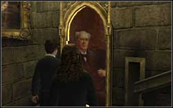 The next step is going to the library - The Hogwarts - beginning - Walkthrough - Harry Potter and the Order of the Phoenix - Game Guide and Walkthrough