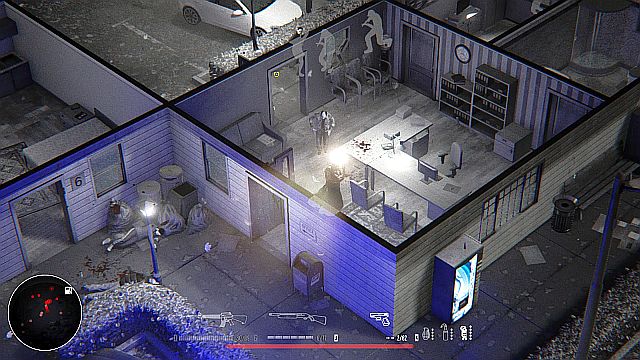 Watch out for a group of shotgun-wielding policemen - they can dish out some real damage. - Mission 3 - Train | Walkthrough - Walkthrough - Hatred Game Guide & Walkthrough